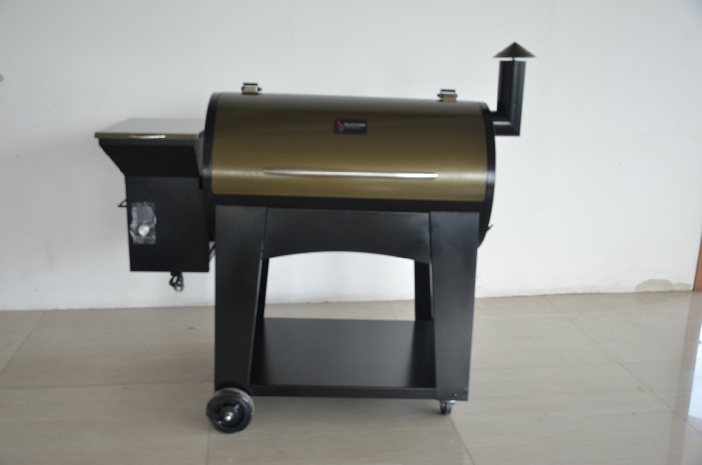 Parrilla de Pellets Mediana Dorada